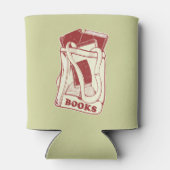 バッグ好きな本読 缶クーラー (裏面)