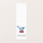 バッグ旅行代理店のパック 名刺 (外部フラット)