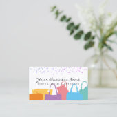 バッグ独立コンサルタント 名刺 (スタンド正面)