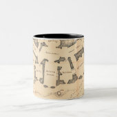 バッグ終了 ツートーンマグカップ (中央)