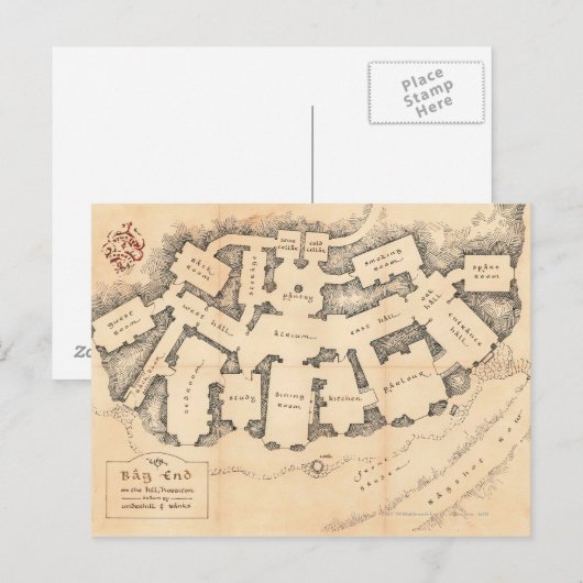 バッグ終了 ポストカード (正面/裏面)