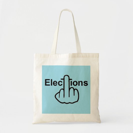バッグ選挙の反転 トートバッグ (正面)