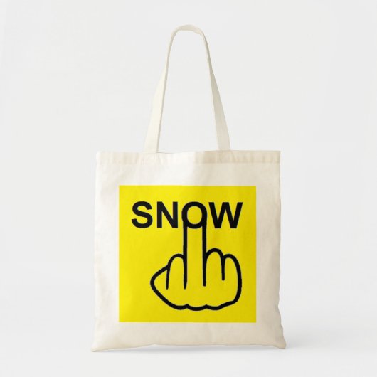 バッグ雪フリップ トートバッグ (正面)