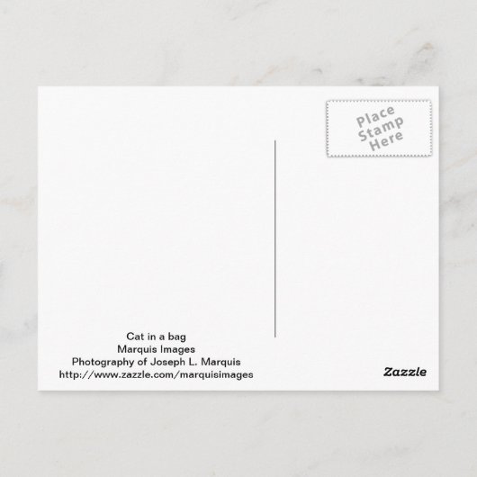 バッグ ポストカード (裏面)