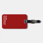 バッグ ラゲッジタグ (裏面横)