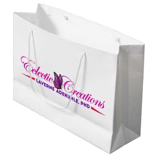 バッグ ラージペーパーバッグ (正面アングル)