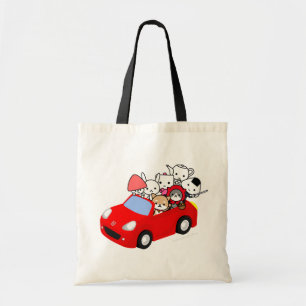 バッグ- AllCharacters - RedCar トートバッグ