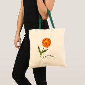 バッグ- Calendula トートバッグ (正面(商品))