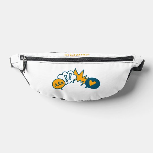 バッグ- Fanny pack withイラストレーション ファニーパック (レイダウン)