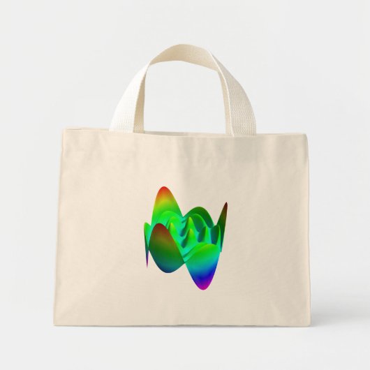 バッグ: Zernike多項式Z(13, 3) ミニトートバッグ (正面)