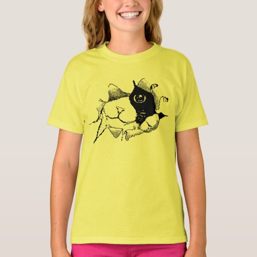 バッグTシャツを脱ぐ Tシャツ (正面)