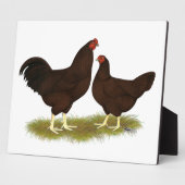 バッケイニワトリ フォトプラーク (側面)