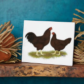 バッケイニワトリ フォトプラーク (側面)