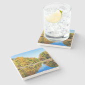 バッサーファームズ池 ストーンコースター (横)