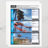 バッシュガーデンズモックチケットfor旅行とイベント (正面/裏面)