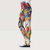 バッシリーカンディンスキー抽象芸術アートレギンス レギンス (左)