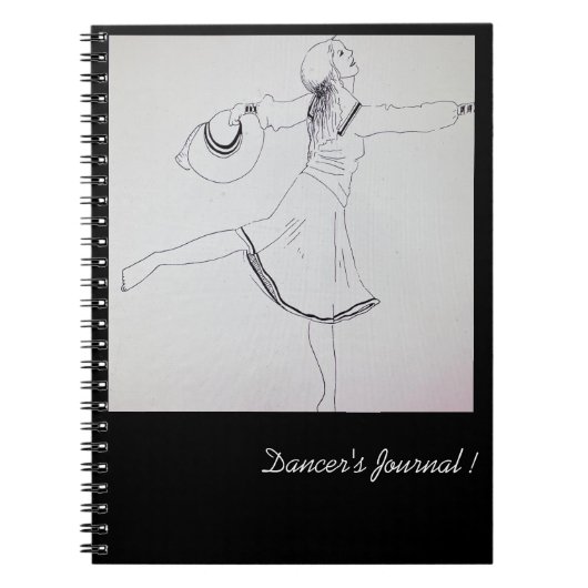 バッシーのダンサー ノートブック (正面)