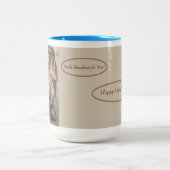 バッシーの母の日のマグカップ ツートーンマグカップ (中央)