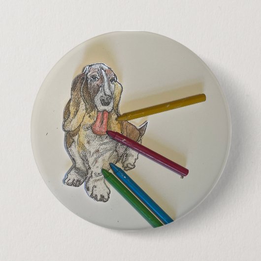 バッシーペン 缶バッジ (正面)