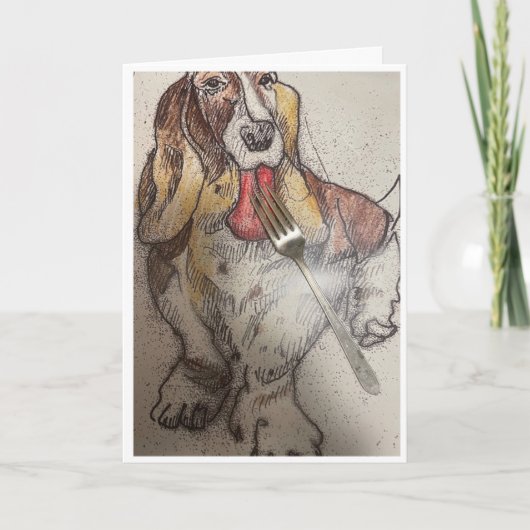 バッシー誕生日カード カード (正面)