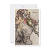 バッシー誕生日カード