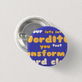 バッジのピン 缶バッジ (正面&裏面)