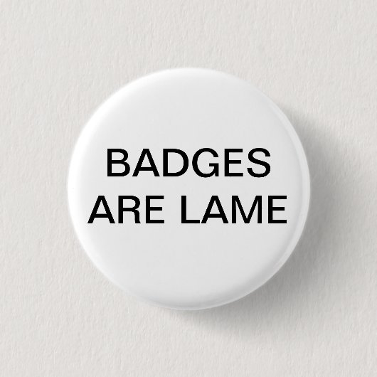 バッジは下肢が不自由です 缶バッジ (正面)