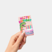 バッジハッピーバースデー 子供へ バッジ (手持ち)