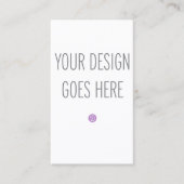 バッジホルダー挿入カード2x3.5インチDIY印刷 名刺 (正面)