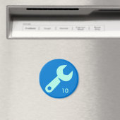 バッジマグネット – レンチ10 マグネット (インサイチュ (食洗機))