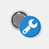 バッジマグネット – レンチ マグネット (正面/裏面)