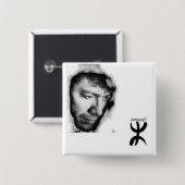 バッジマトウブラウンジ 缶バッジ (正面&裏面)