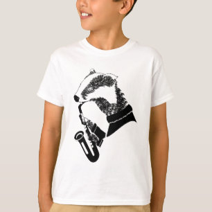バッジャーサクソフォン Tシャツ