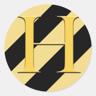 バッジャーハウスステッカー ラウンドシール