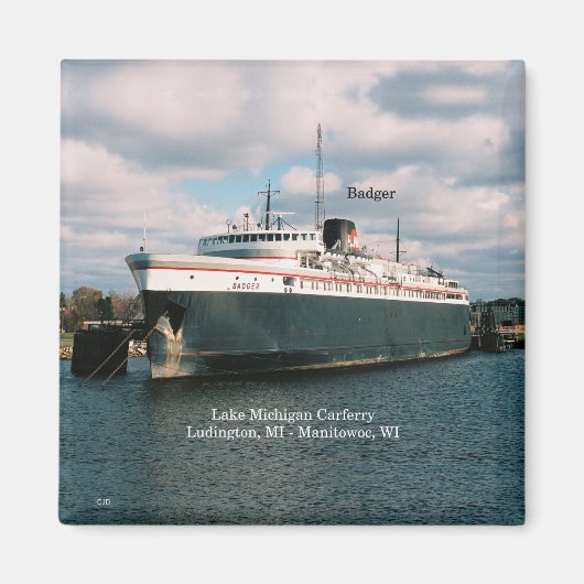 バッジャー磁石 マグネット (正面)