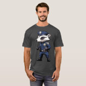 バッジャー警察Tシャツ Tシャツ (正面フル)