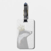 バッジャー・キング ラゲッジタグ (裏面縦)