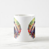 バッジャー&ワイルドフラワー コーヒーマグカップ (中央)