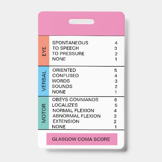 バッジリール用GCS/意識浮気シート バッジ (Front)