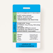 バッジリール用GCS/意識浮気シート バッジ (裏面)