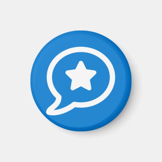 バッジ磁石 – 称賛 マグネット (正面)