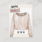 バッジ表示カード 名刺 (正面)