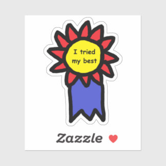 バッジ賞の最高のダイカットのステッカーを試した シール