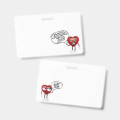 バッジ (正面＆裏面)