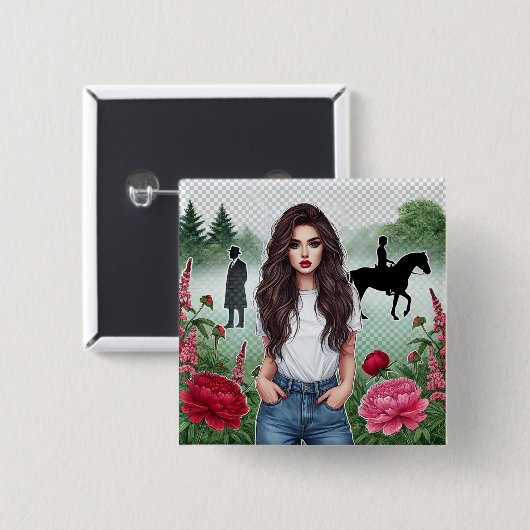 バッジ (正面&裏面)