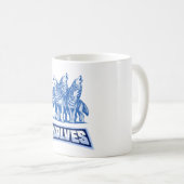 バッジ コーヒーマグカップ (正面右)