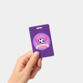 バッジ – サッカーパーソナライズされた- – 名前の追加 (手持ち)