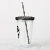 バッジ…タロフ嚢胞 アクリルタンブラー (左)