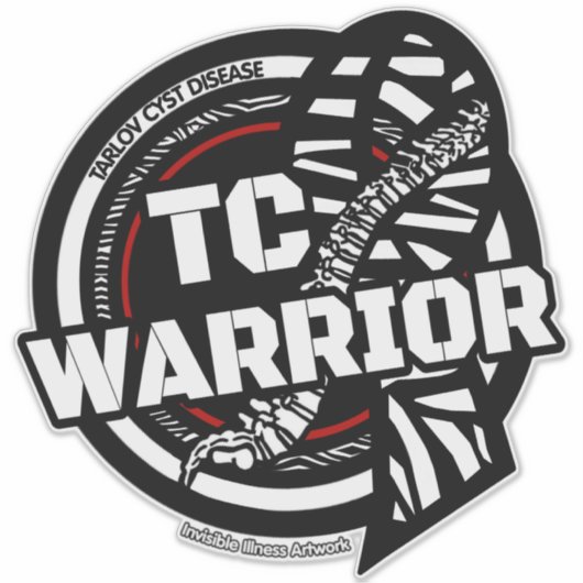 バッジ…タロフ嚢胞 シール (正面)