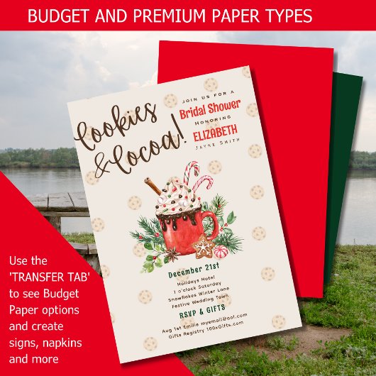 バッジ ヒュッゲ Cookies and Cocoa Winter ブライダルシャワー